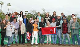 Sunday afternoon at Turf Paradise.