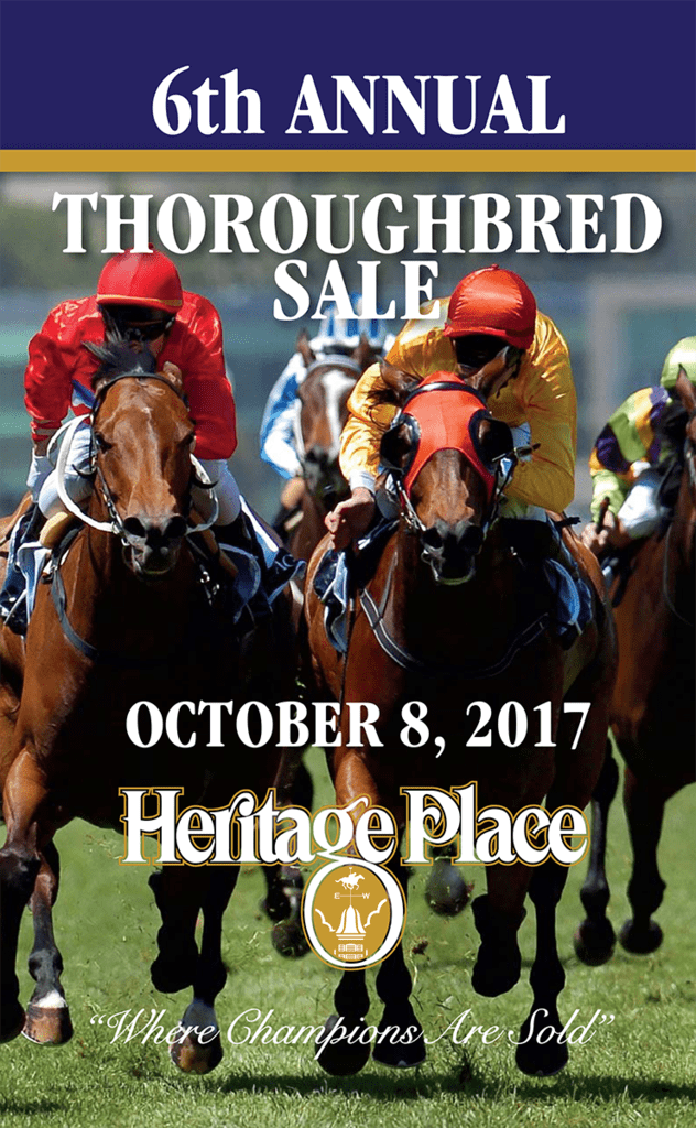 2017 Thoroughbred Sale - Heritage Place